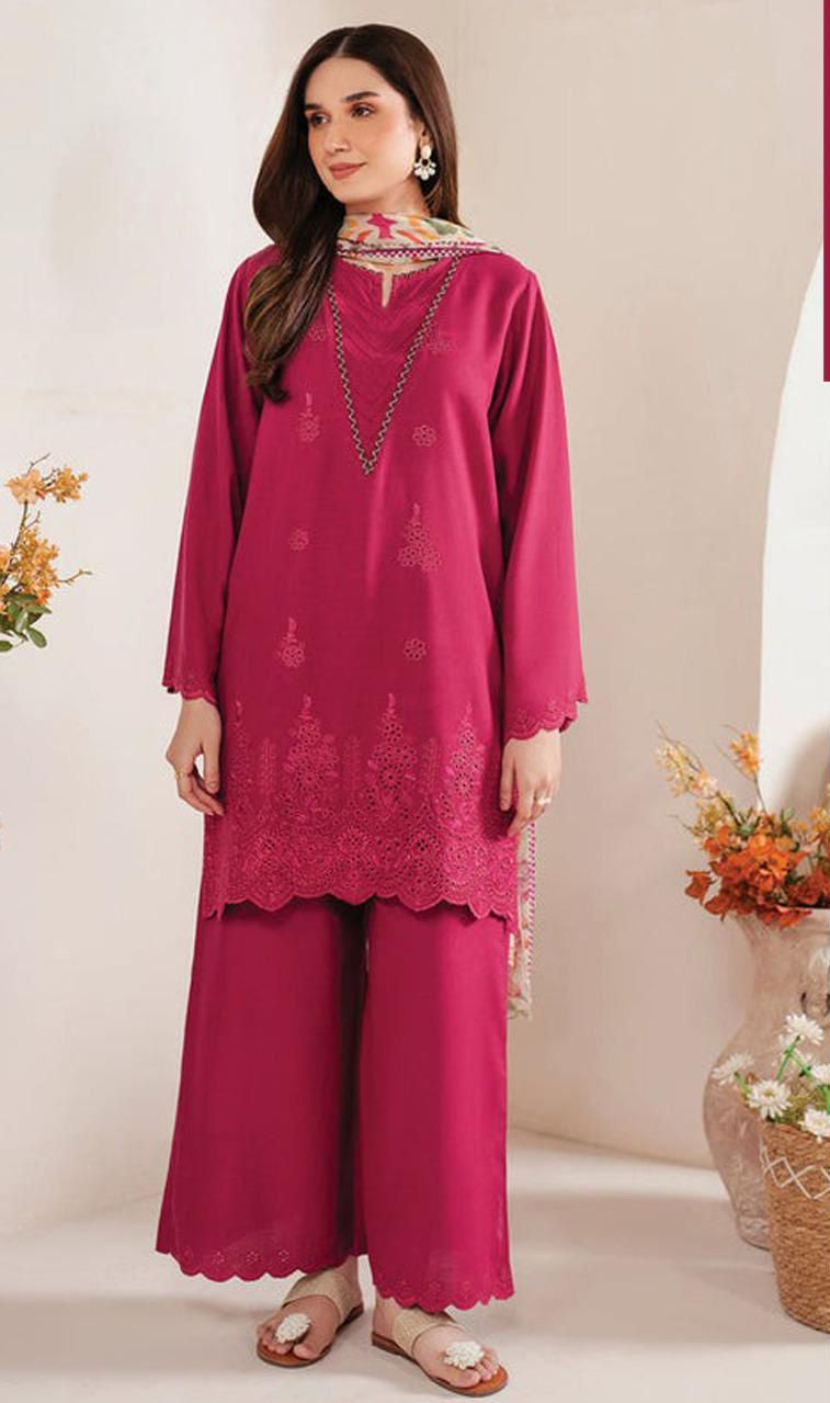 MOST DEMANDING ARTICLE GARNIT LAWN  WITH  DIGITAL Diamond DUPATTA 3 piece suit unstitched