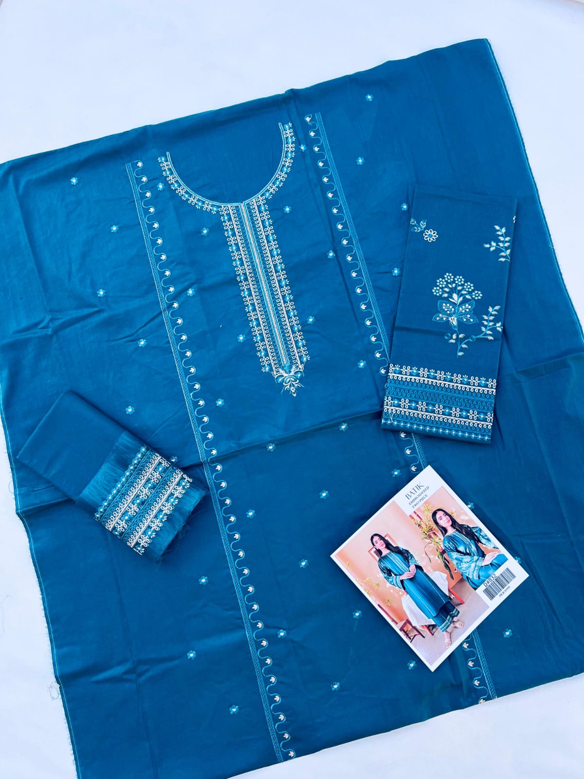 BATIK TWO PIECE ‼️  MOST DEMANDING ARTICLE  LAWN FABRIC