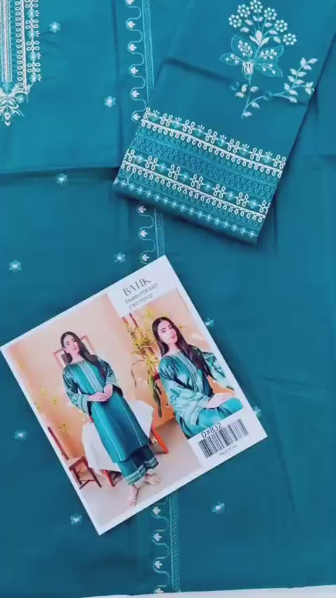 BATIK TWO PIECE ‼️  MOST DEMANDING ARTICLE  LAWN FABRIC
